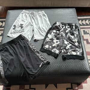 Nike dry fit basketball shorts under armour